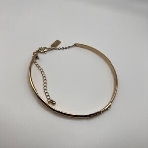 Gold Choker with rhinestones